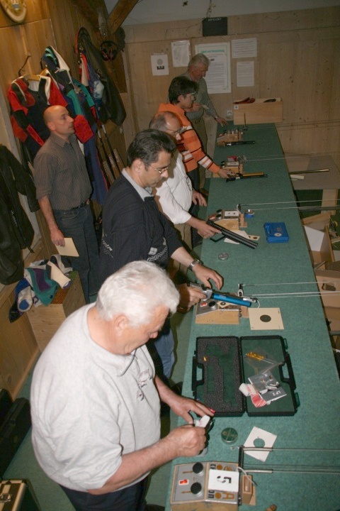 LP-Schtzen beim Finalschieen 2007